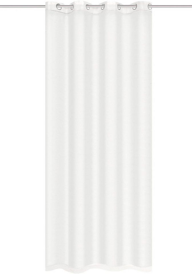 HOME WOHNIDEEN Gardine DOLLY, 1 Stück, Ösen, transparent (1 St), Ösen, transparent, Voile, transparent – Bild 2 von 5