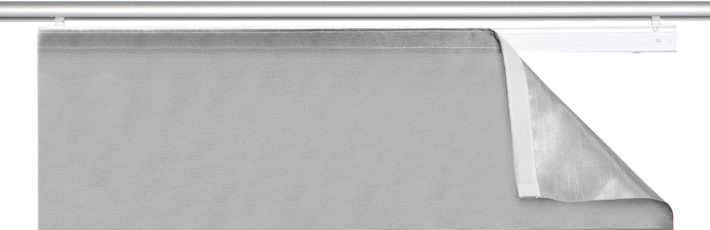 HOME WOHNIDEEN Schiebegardine FACE RIGHT (1 St), Klettband, blickdicht, HxB: 245x60, inkl. Befestigungszubehör – Bild 4 von 5