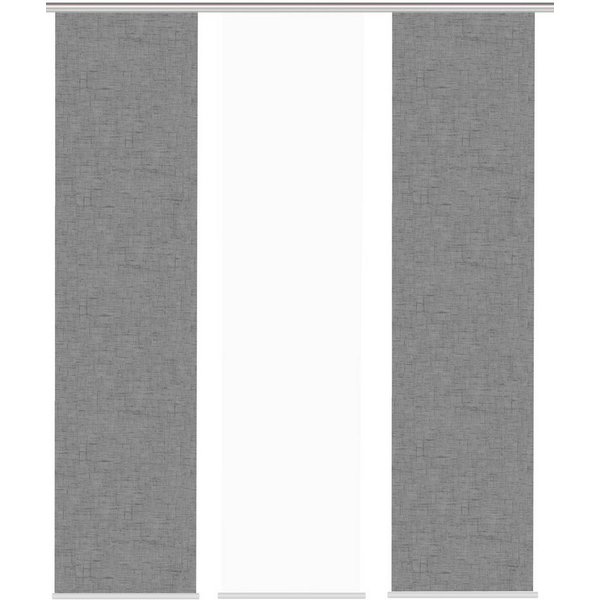 HOME WOHNIDEEN Schiebegardine Schiebegardine PIVE, Digitaldurck, Dekostoff, Seidenoptik 245x60 cm (3 St), Paneelwagen, blickdicht, 100% Polyester