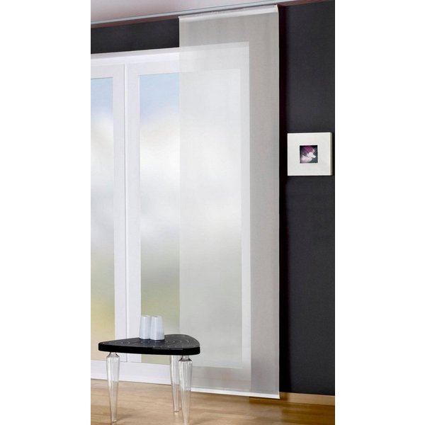 HOME WOHNIDEEN Schiebegardine ROM (1 St), Paneelwagen, transparent, HxB: 245x60