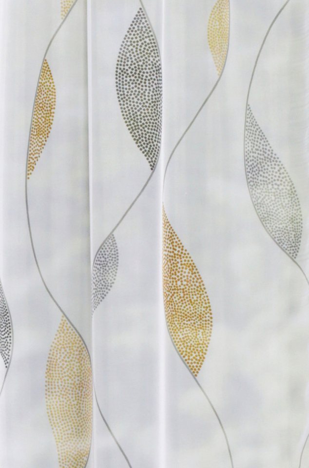 HOME WOHNIDEEN Vorhang PAOLO (1 St), Schlaufen, transparent, Voile, Schlaufenschal bedruckt – Bild 5 von 5