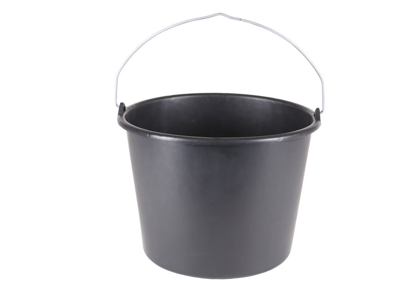 Home4Living Baueimer Eimer Mörteleimer 12L Futtereimer Schwarz Eimerset Putzeimer, (5-tlg), Mörteleimer, Futtereimer – Bild 2 von 5