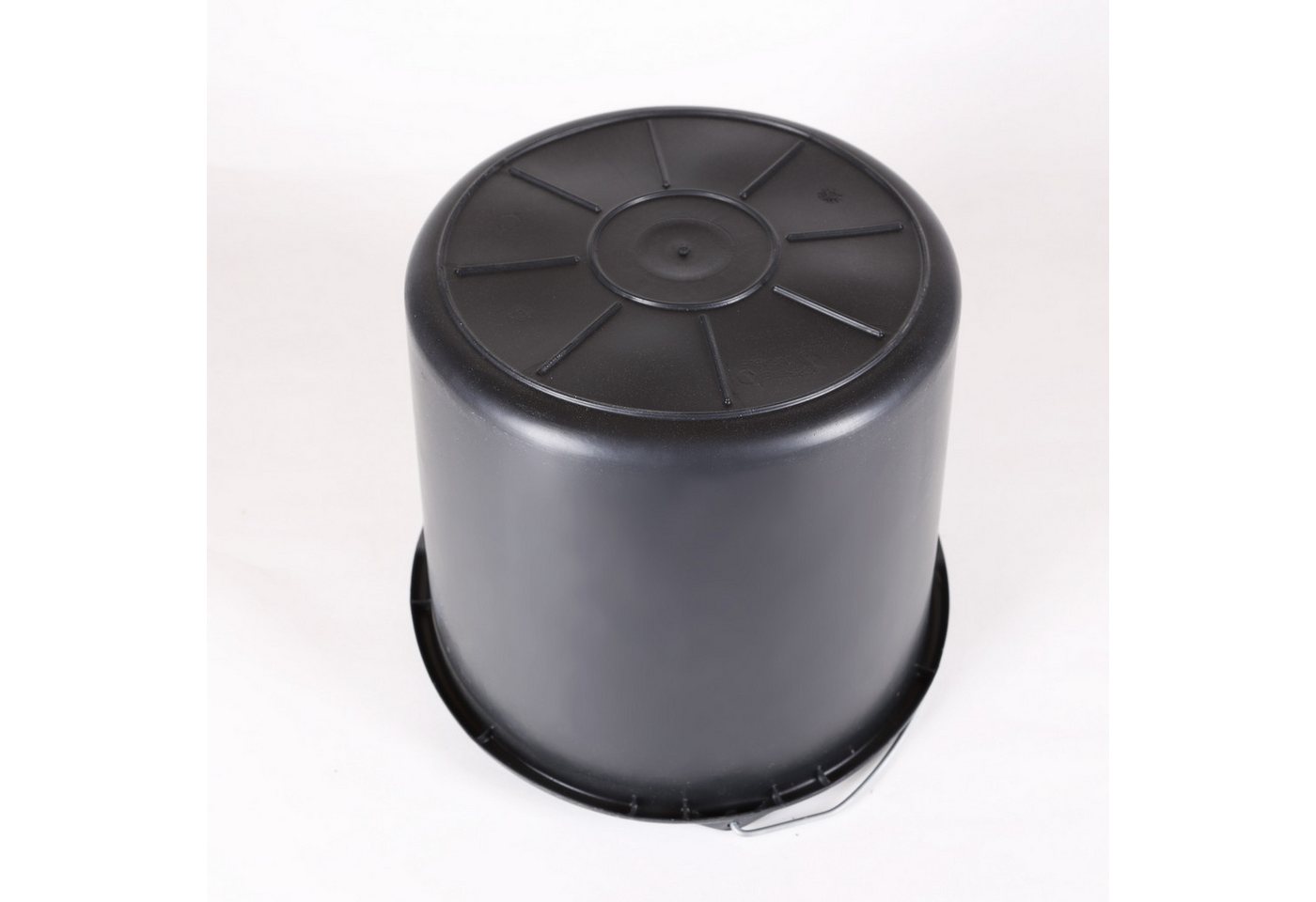 Home4Living Baueimer Eimer Mörteleimer 12L Futtereimer Schwarz Eimerset Putzeimer, (5-tlg), Mörteleimer, Futtereimer – Bild 4 von 5
