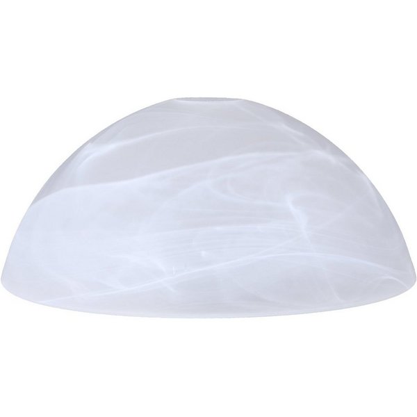 Home4Living Lampenschirm Lampenglas weiß rund Ø 250mm E27 Alabasterglas Ersatzglas, Dekorativ