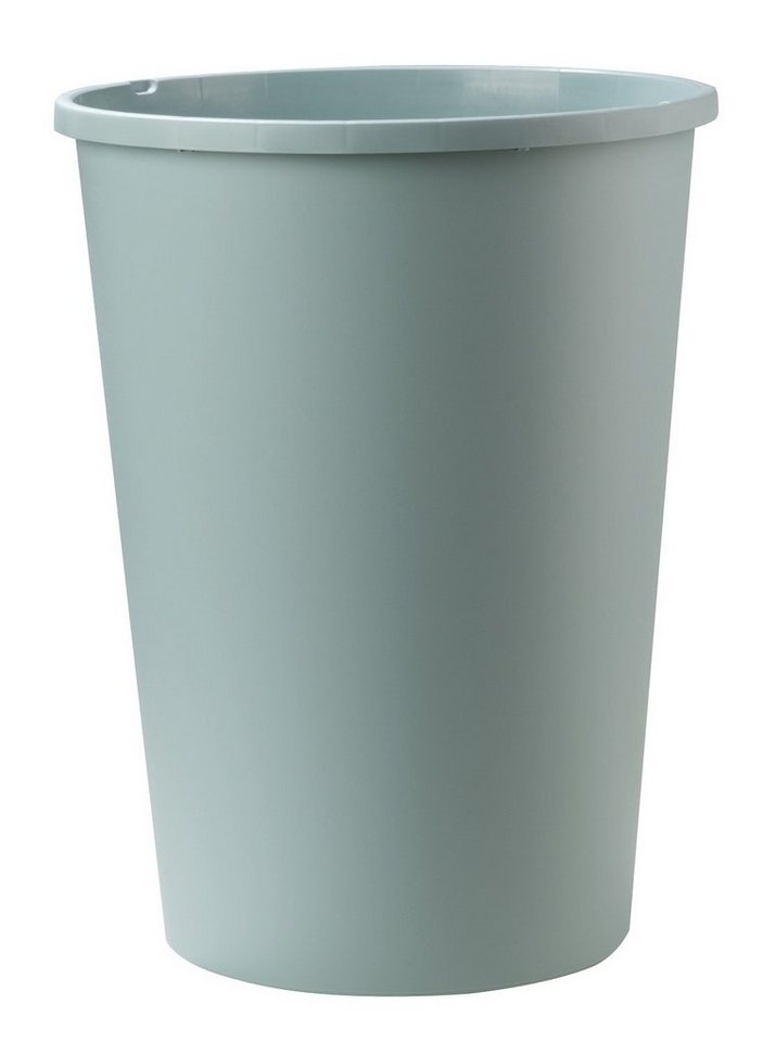 Home4You Mülleimer Abfalleimer, 50 Liter, Pastellgrün, Kunststoff, mit Schiebedeckel – Bild 4 von 4