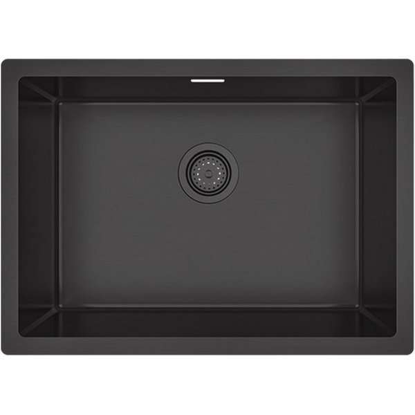 HomeGuru Küchenspüle Lebensmittelqualität Küchenspüle 60x45x21.5 cm schwarz, rechteckig, 60.0/43.0 cm, (Packung)