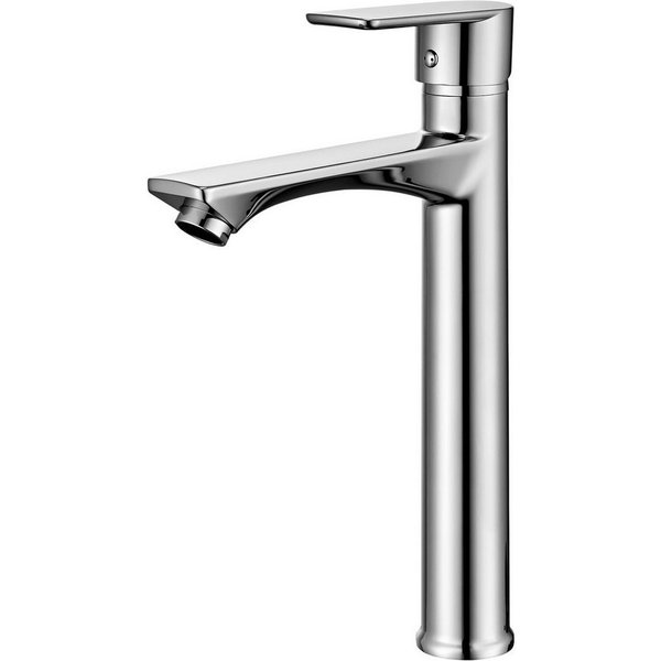 HOMELODY Waschtischarmatur Einhebelmischer Bad Wasserhahn Mischbatterie Armatur Waschbecken (Set) Keramikkartusche, Perlator, 3/8 Anschluss, einfache Montage, C
