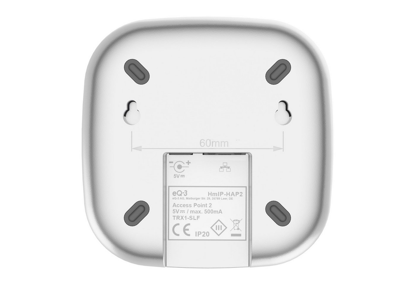 Homematic IP Access Point 2 Smart-Home-Station, AES 128-Verschlüsselung zwischen Geräten, App und Cloud – Bild 2 von 5