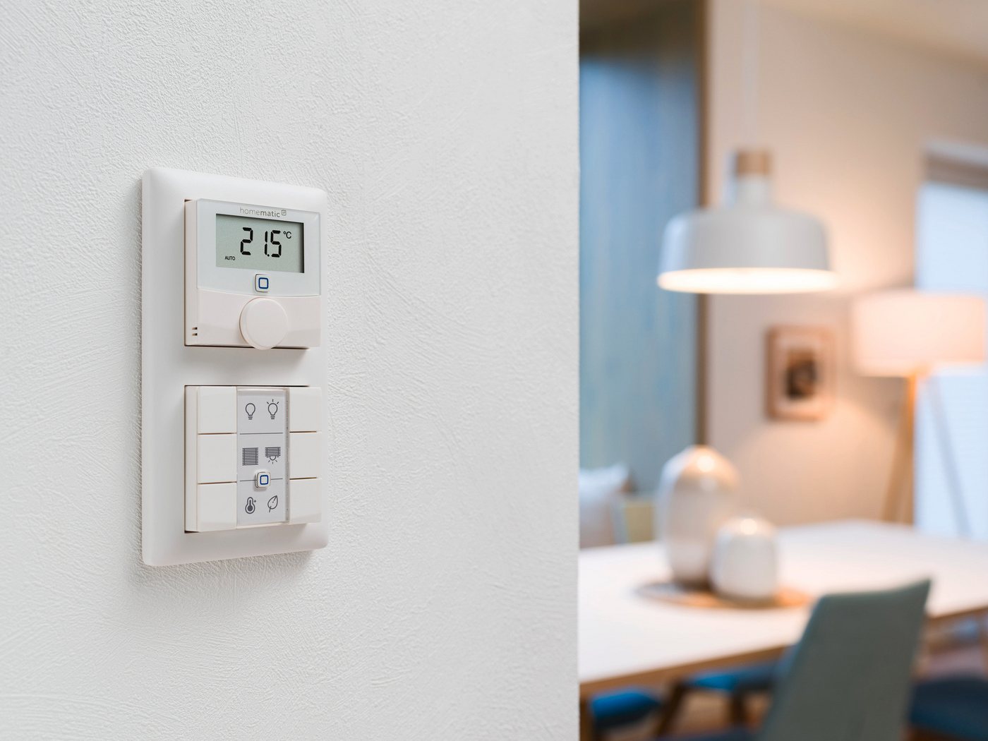 Homematic IP Wandthermostat mit Luftfeuchtigkeitssensor WTH-3 Smart-Home-Zubehör – Bild 5 von 5