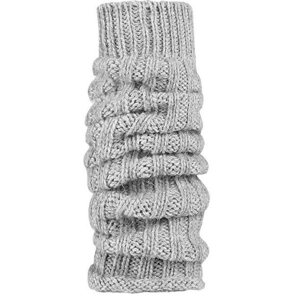 HomeOfSocks Beinstulpen Beinstulpen, Alpaka, unifarben, 40% Wolle, Damen & Grobstrick, Höhe verstellbar, mit Gummibund