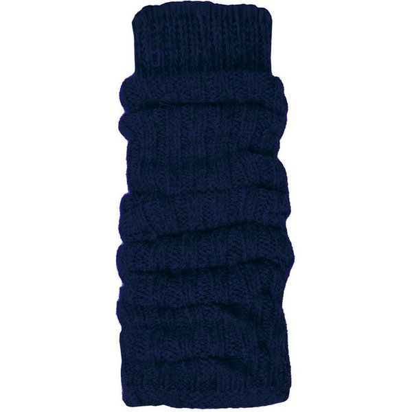 HomeOfSocks Beinstulpen Beinstulpen, Alpaka, unifarben, 40% Wolle, Damen & Grobstrick, Höhe verstellbar, mit Gummibund