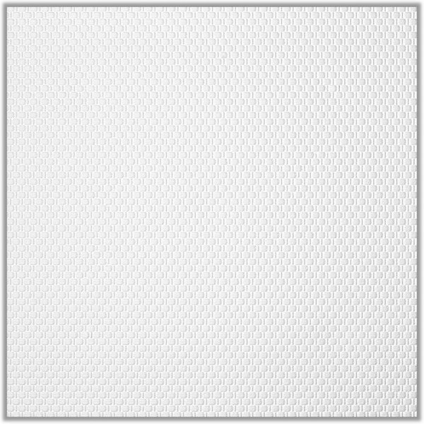 Homestar Deckenplatten Prag, 50 x 50 cm, (Set, 8-tlg., für 2 m) schwer entflammbar, überstreichbar