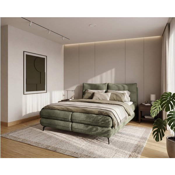 Homesy Boxbett VERSE, Ein Luxusbett in jeder Größe 140x200cm 160x200 cm 180x200cm
