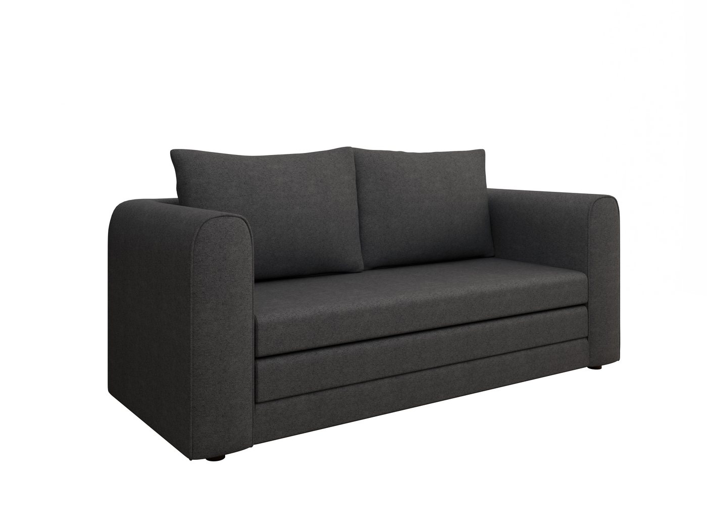 Homesy Schlafsofa Arelis – Moderne 2-Sitzer Sofa mit Bettfunktion, Bestseller, Platzsparendes Sofa mit Gästebettfunktion – Bild 5 von 5