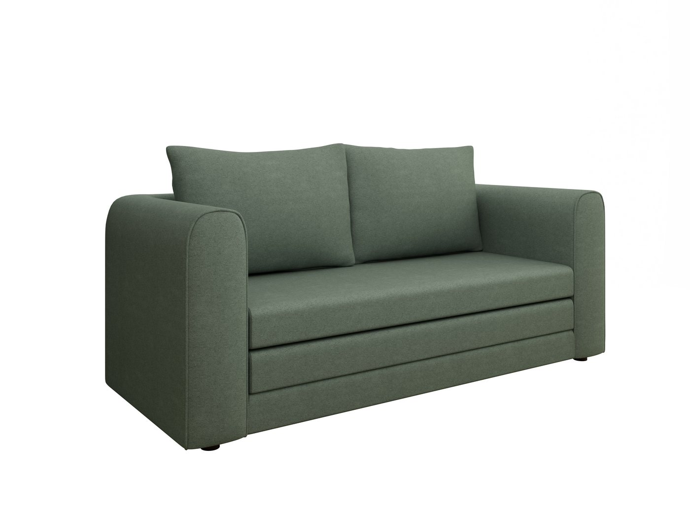Homesy Schlafsofa Arelis – Moderne 2-Sitzer Sofa mit Bettfunktion, Bestseller, Platzsparendes Sofa mit Gästebettfunktion – Bild 4 von 5