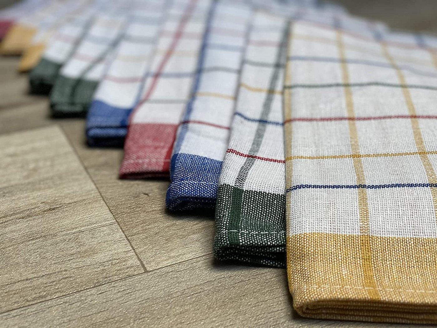 Hometex Premium Textiles Geschirrtuch 10er Set - Geschirrtuch in bunt, Ideal als Küchentuch und Grubentuch mit hoher Wasseraufnahme – Bild 2 von 2