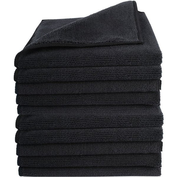 Hometex Premium Textiles Geschirrtuch Mikrofaser Putztuch, Staubtuch Reinigungstuch 40 x 40 cm, (10-tlg), Ideal für Autopflege, Küche und Barista