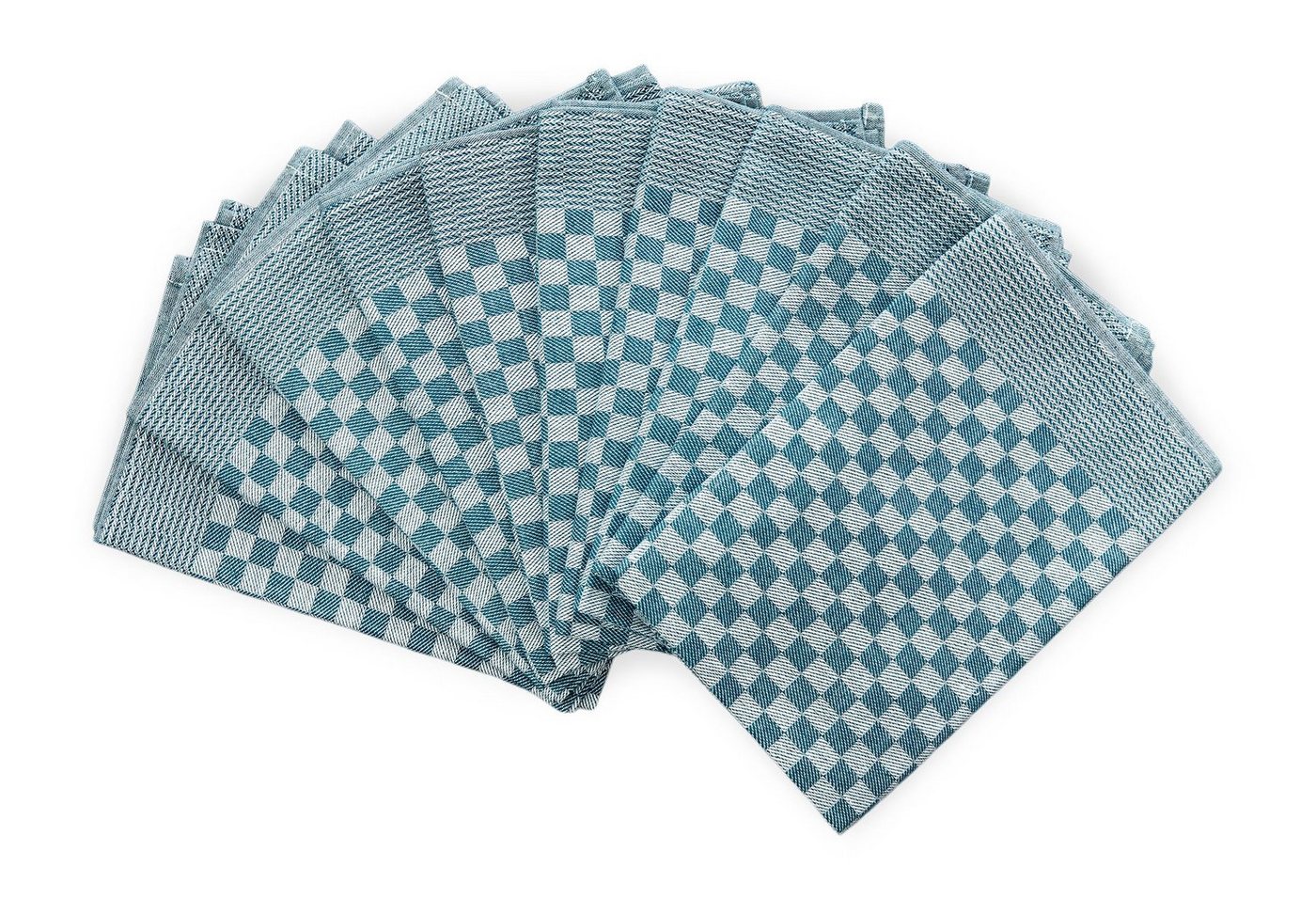 Hometex Premium Textiles Geschirrtuch Trockentuch, Profi-Küchentücher , (10er Set Geschirrtuch Grubentuch, 100% Baumwolle Zwirn, Sehr saugfähig - Premium Qualit – Bild 2 von 5