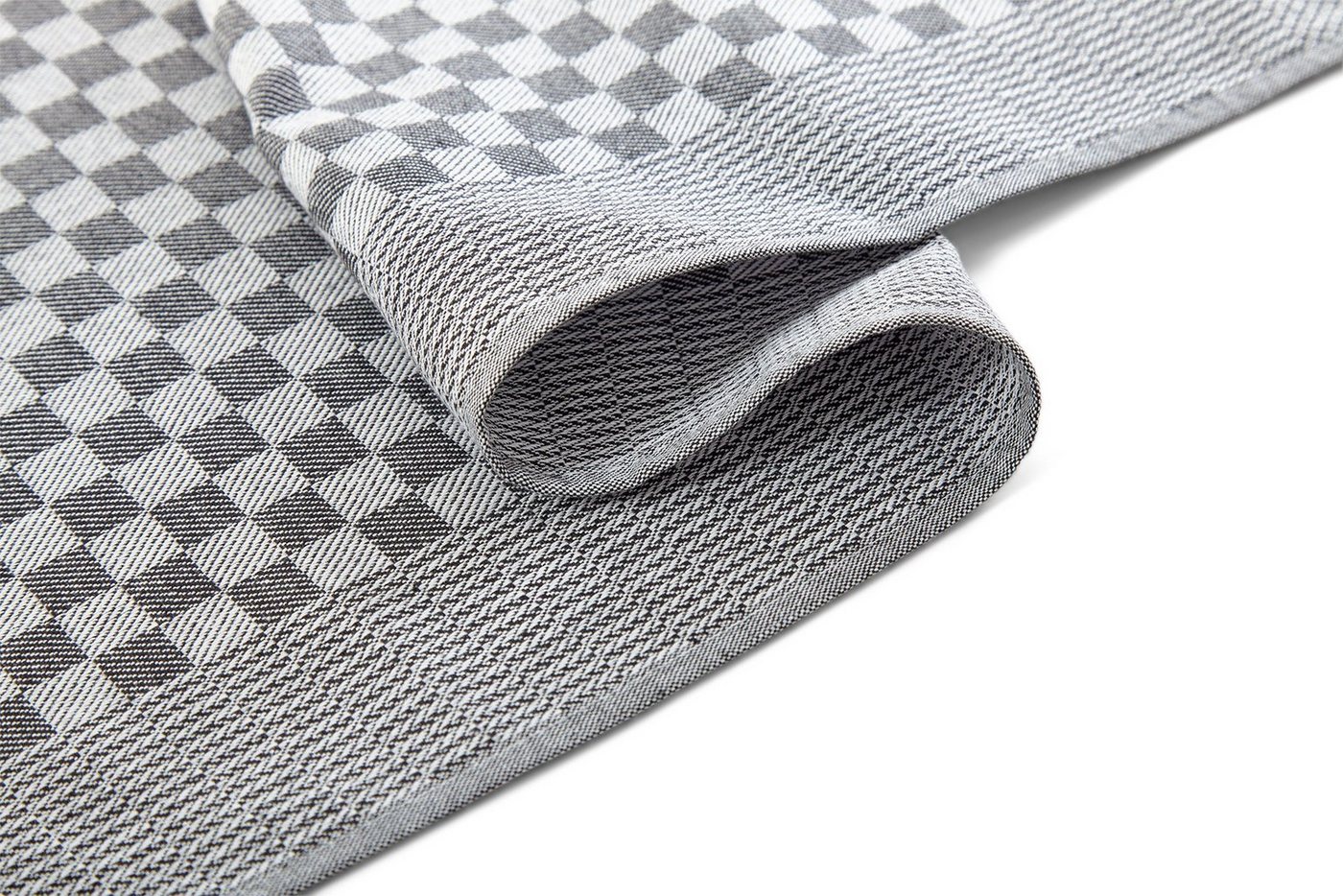 Hometex Premium Textiles Geschirrtuch Trockentuch, Profi-Küchentücher , (10er Set Geschirrtuch Grubentuch, 100% Baumwolle Zwirn, Sehr saugfähig - Premium Qualit – Bild 3 von 5