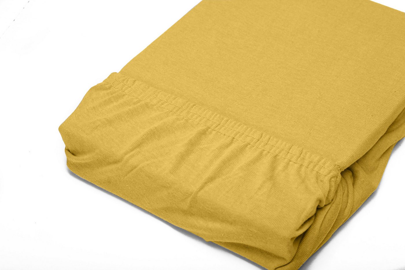 Hometex Premium Textiles Spannbettlaken Jersey Spannbettlaken 100% Baumwolle, Jersey, Gummizug: Rundumgummizug, Premium-Jersey Matratzenhöhe bis 23 cm – Bild 2 von 5