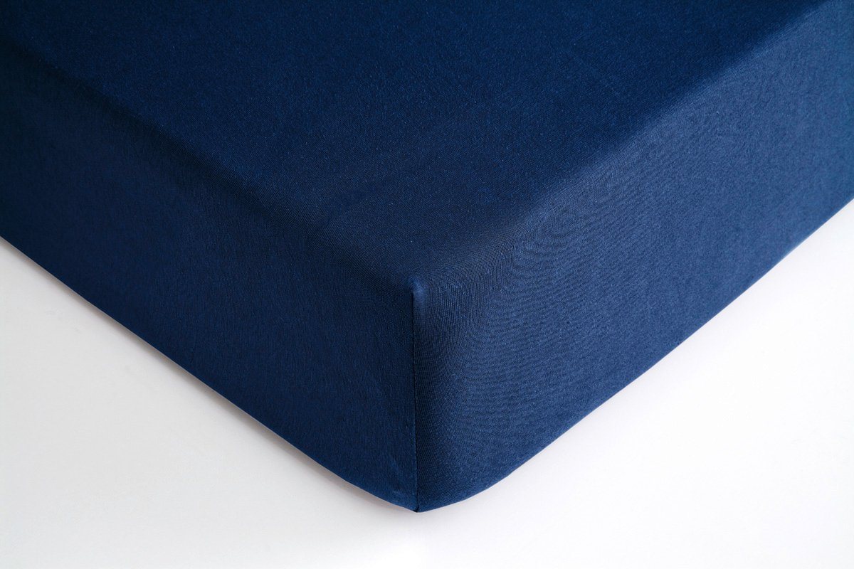 Hometex Premium Textiles Spannbettlaken Jersey Spannbettlaken 100% Baumwolle, Jersey, Gummizug: Rundumgummizug, Premium-Jersey Matratzenhöhe bis 23 cm – Bild 2 von 5