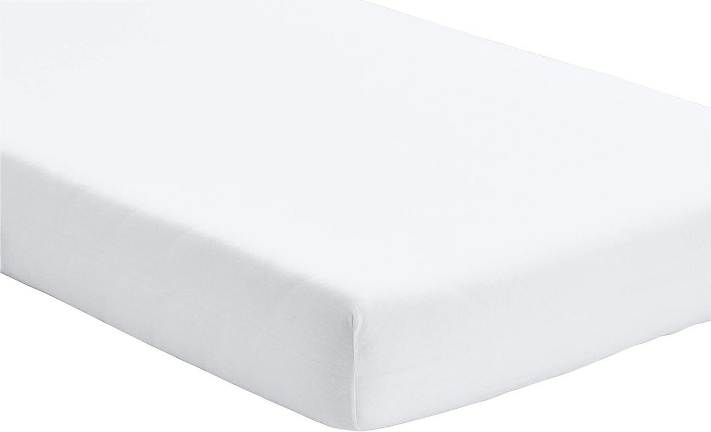 Hometex Premium Textiles Spannbettlaken Premium Boxspringbett Spannbetttuch ideal für Wasserbett und Matratzen, Jersey, Gummizug: Rundumgummizug, Spannbettlaken – Bild 2 von 5