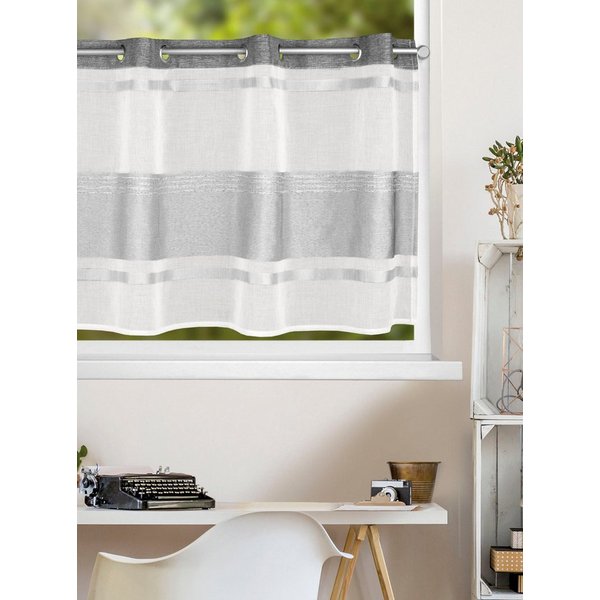HOMING Panneaux Clareta (1 St), Ösen, halbtransparent, 50 x 140 cm (Höhe x Breite), Fertigschal