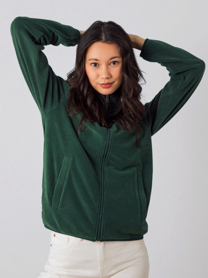 HONEST BASICS Fleecejacke Damen Polar Zip Jacket – Bild 3 von 5
