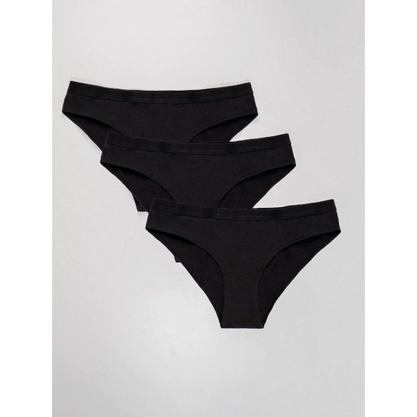 HONEST BASICS Slip 3er-Pack aus Bio- und recycelter Baumwolle