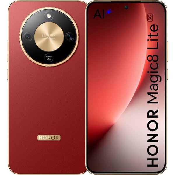 Honor Magic8 Lite 8+256GB Smartphone (16,97 cm/6,79 Zoll, 256 GB Speicherplatz, 108 MP Kamera)