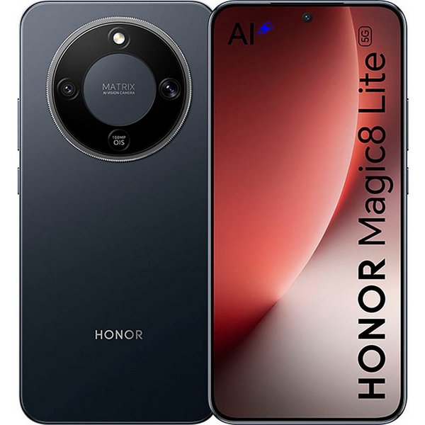 Honor Magic8 Lite 8+256GB Smartphone (17,24 cm/6,79 Zoll, 256 GB Speicherplatz, 108 MP Kamera)