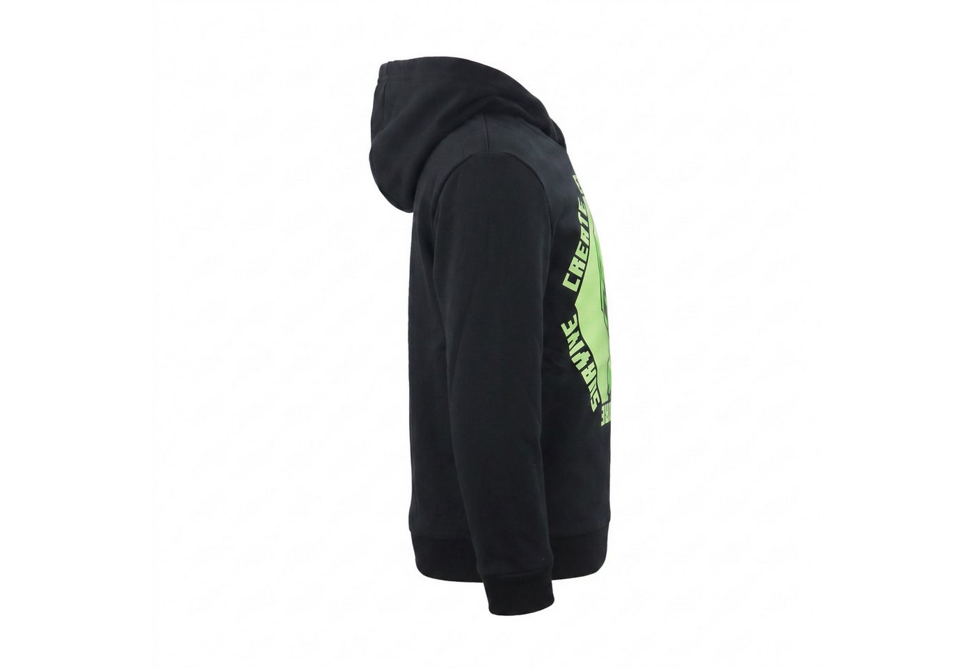 Minecraft Hoodie Minecraft Creeper Jungen Kinder Kapuzenpulli Pulli Hoodie Gr. 116 bis 152 – Bild 3 von 5