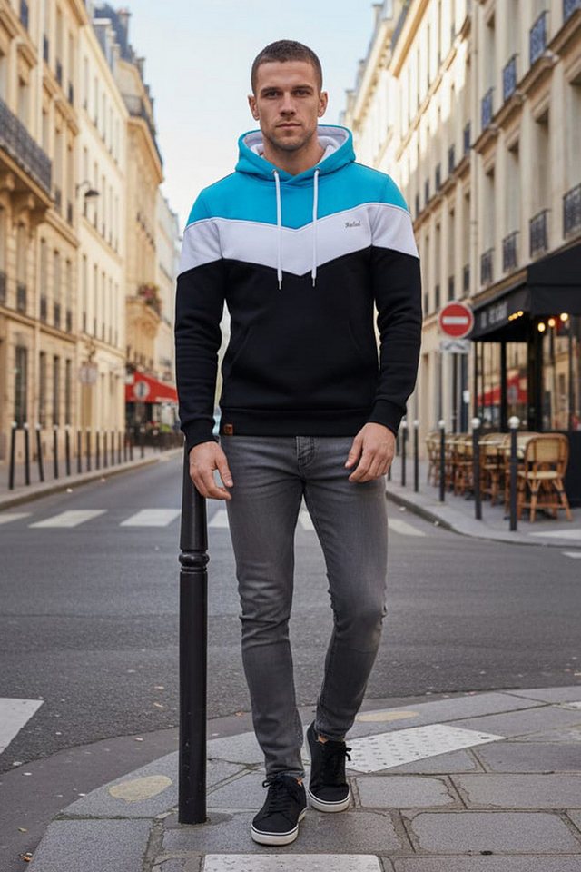 Reslad Hoodie Reslad Kapuzenpullover RS-1008 (1-tlg) Winter-Pullover Kapuzensweatshirt Pulli Sweater – Bild 2 von 5
