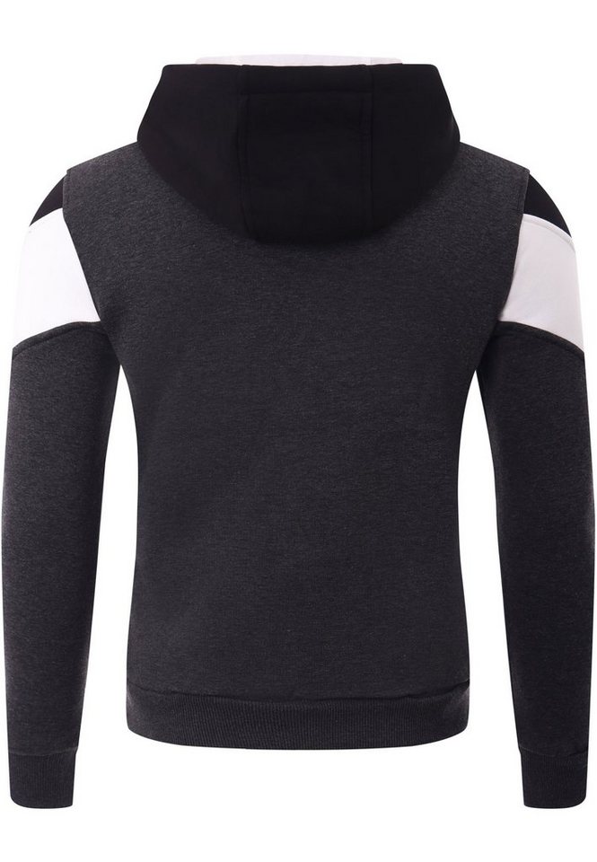Reslad Hoodie Reslad Kapuzenpullover RS-1008 (1-tlg) Winter-Pullover Kapuzensweatshirt Pulli Sweater – Bild 3 von 4