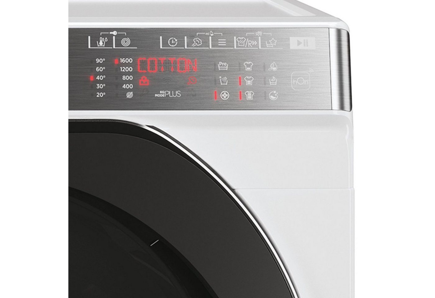Hoover Waschmaschine H5WPB69AMBC/1-S, 9 kg, 1600 U/min, hOn App / Wi-Fi + Bluetooth, Dampf-Funktion, Mengenautomatik Plus – Bild 5 von 5