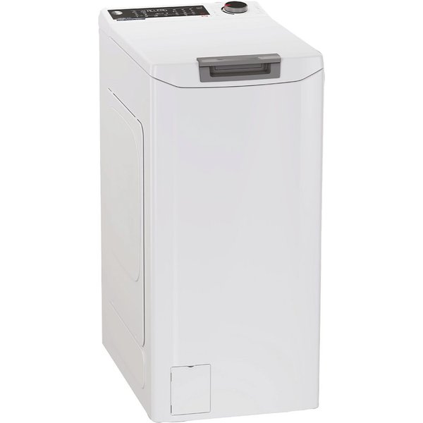 Hoover Waschmaschine Toplader THOS486TM4-S, 8 kg, 1400 U/min, Nachlegefunktion, Startzeitvorwahl, Wi-Fi & Bluetooth, Gentle Touch