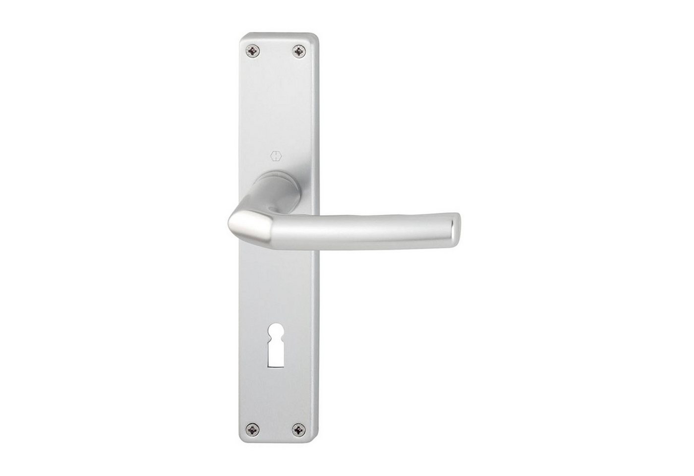HOPPE Türgriffpaar Birmingham, Drücker außen, Aluminium – Bild 2 von 3