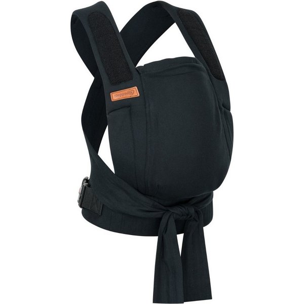 Hoppediz Babytrage Bondolino b.pure, Komforttrage ab Geburt (3 - 20 kg) Bauchtrage, Rückentrage & Hüfttrage