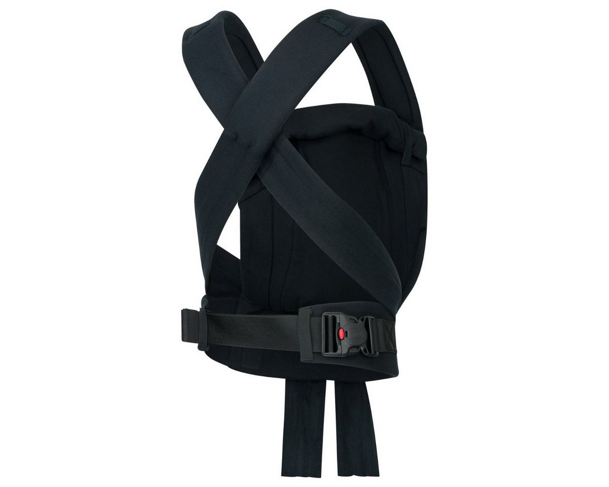 Hoppediz Babytrage Bondolino b.pure, Komforttrage ab Geburt (3 - 20 kg) Bauchtrage, Rückentrage & Hüfttrage – Bild 2 von 5