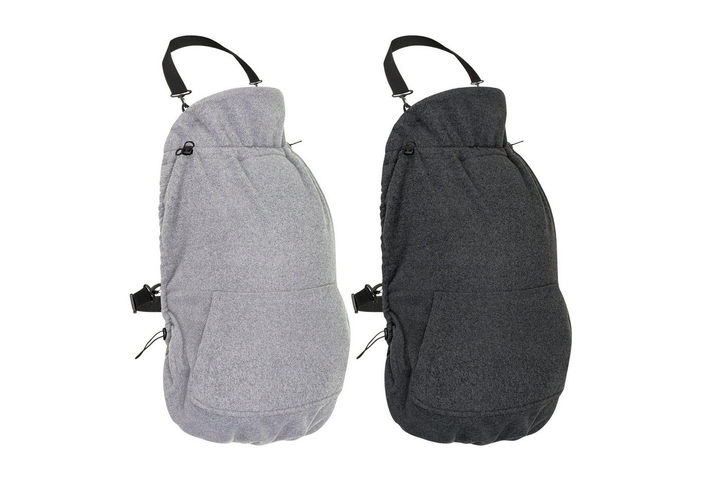 Hoppediz Babytrage Fleece-Cover Basic – Bild 2 von 5