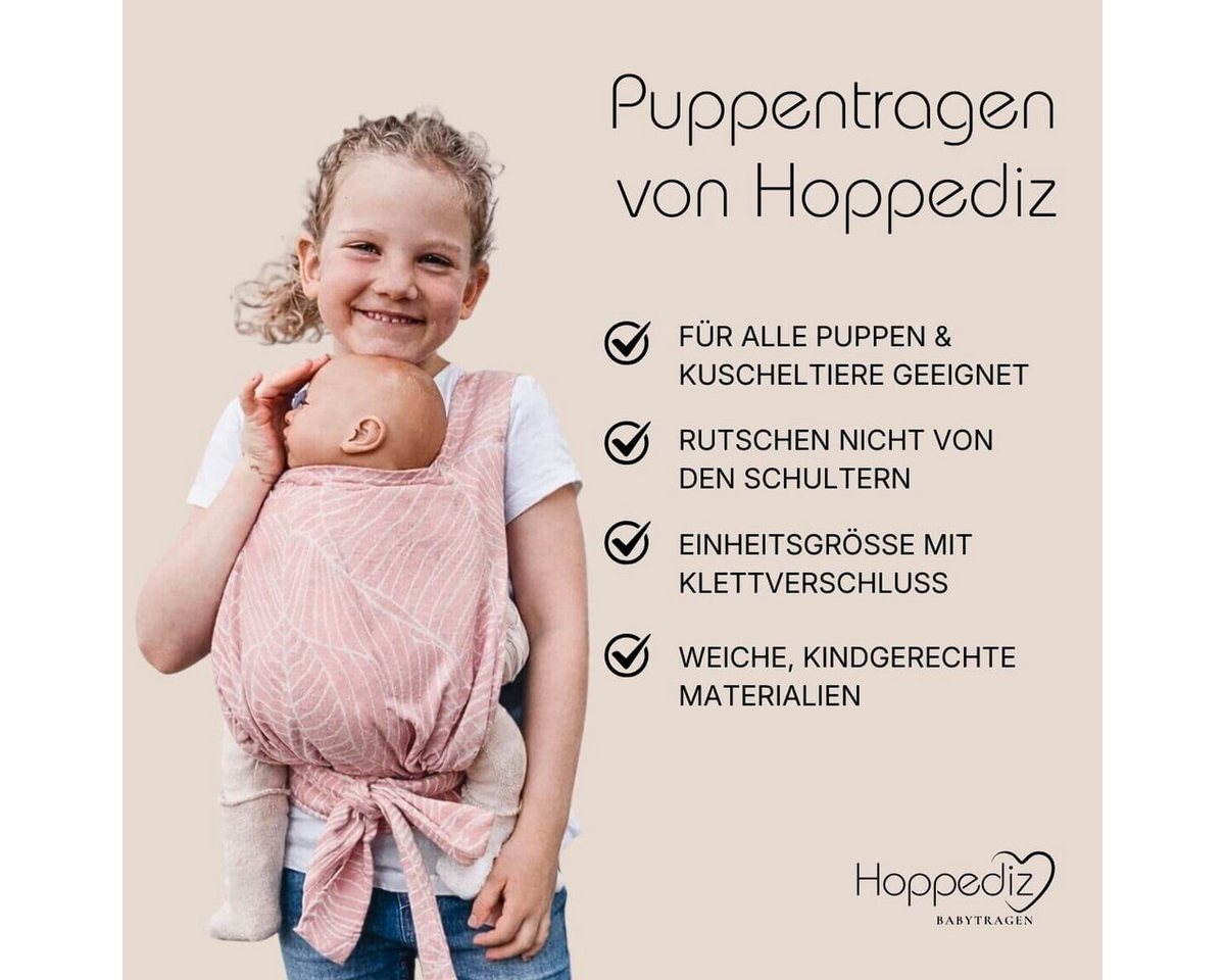 Hoppediz Puppen Bauchtrage Puppentrage – Bild 3 von 3