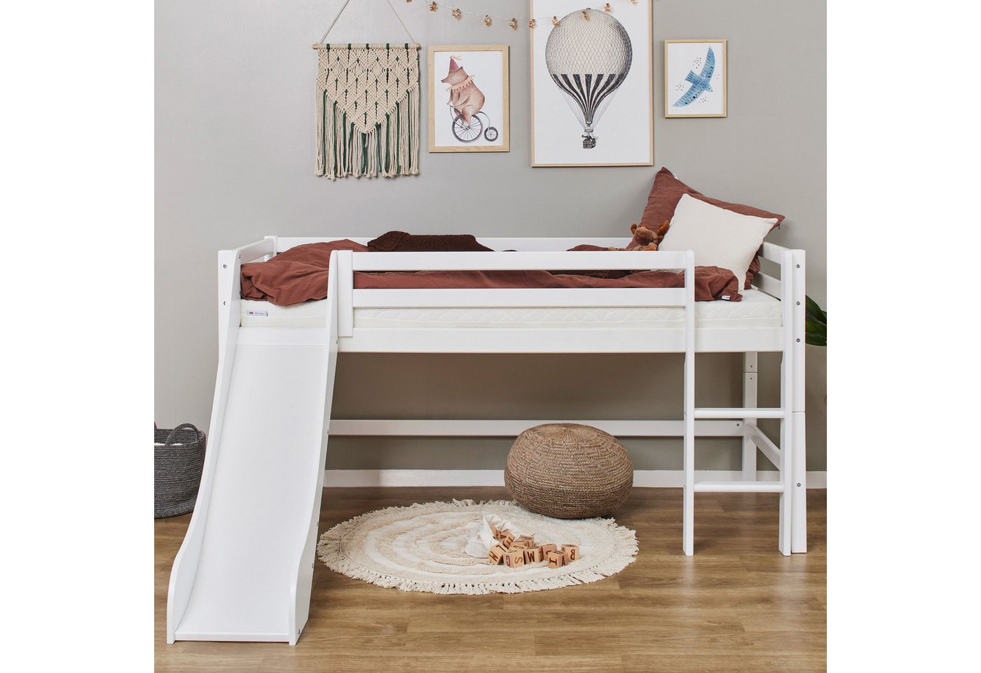 Hoppekids Indoor-Rutsche ECO Dream, Kinderbett Rutsche für Hochbett, 2 Größen – Bild 2 von 5