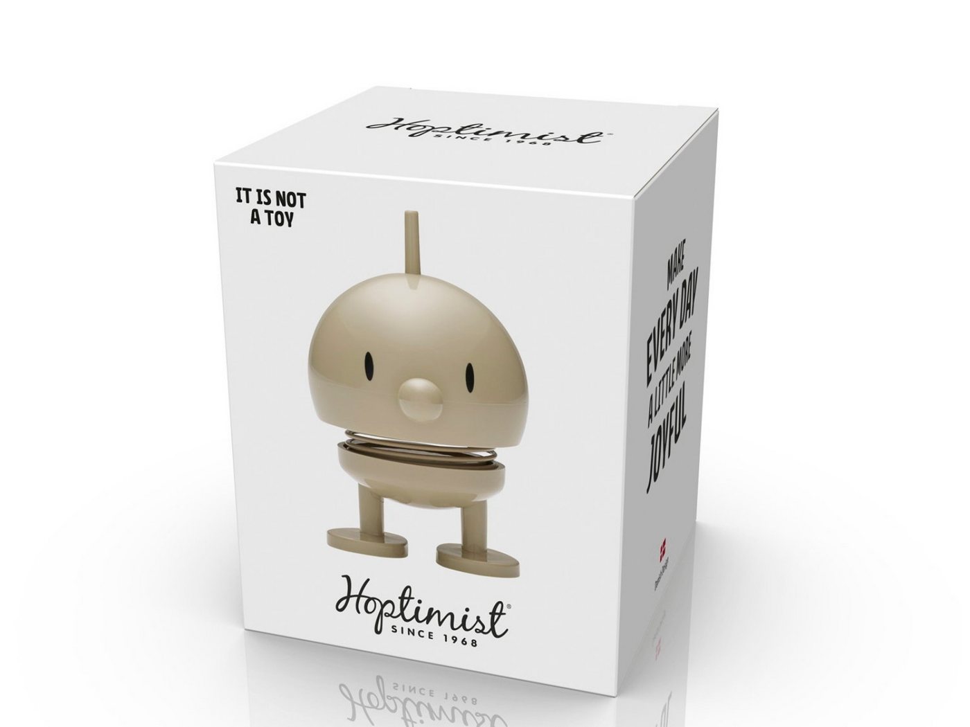 HOPTIMIST Dekofigur Bumble S latte 7,6cm – Bild 3 von 5