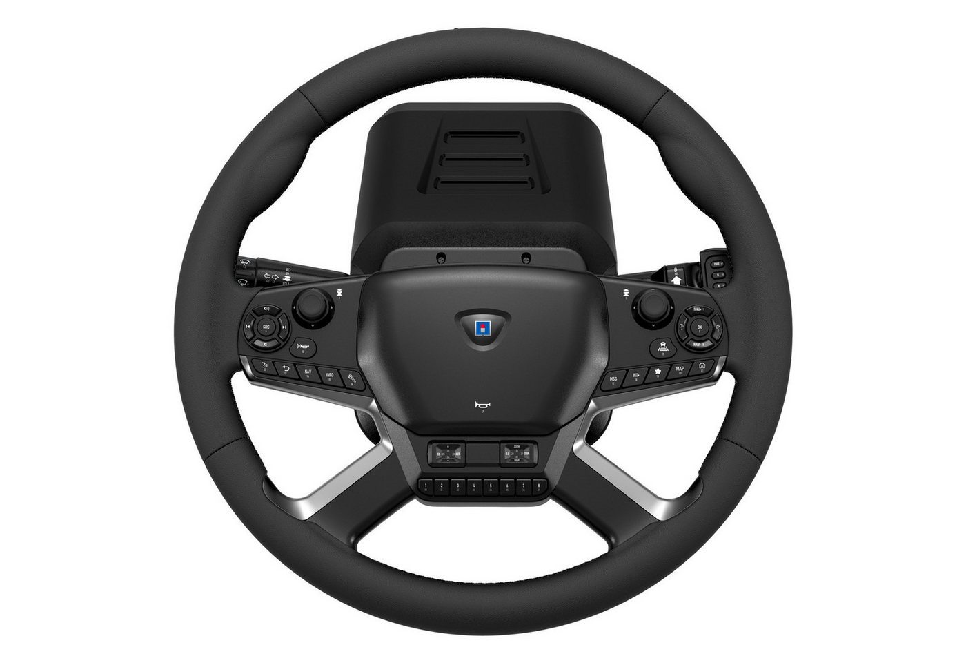 Hori Hori Force Feedback Truck Control System PC-Lenkrad – Bild 2 von 5