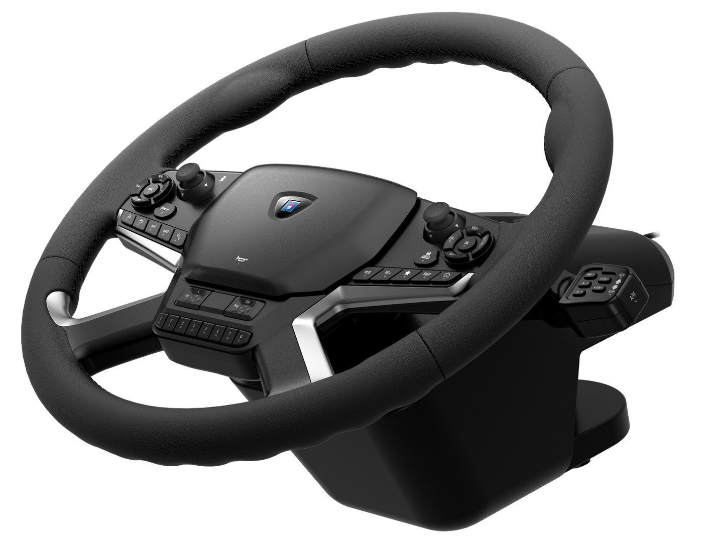 Hori Hori Force Feedback Truck Control System PC-Lenkrad – Bild 3 von 5