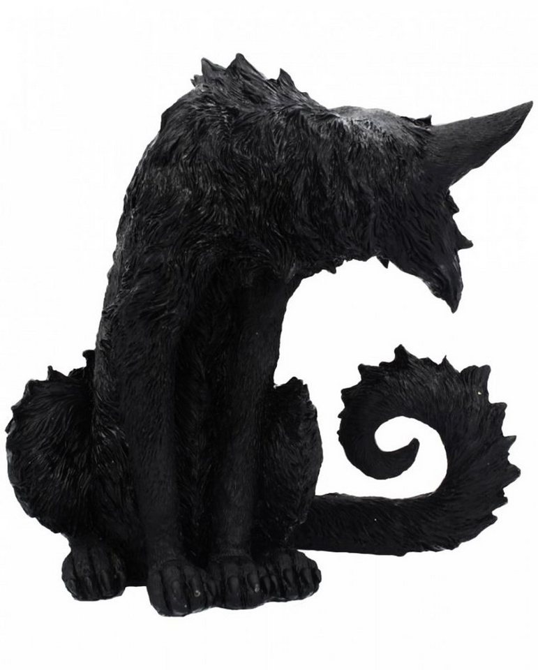 Horror-Shop Dekofigur Große Spite Hexenkatze als Gothic & Halloween Deko – Bild 3 von 5