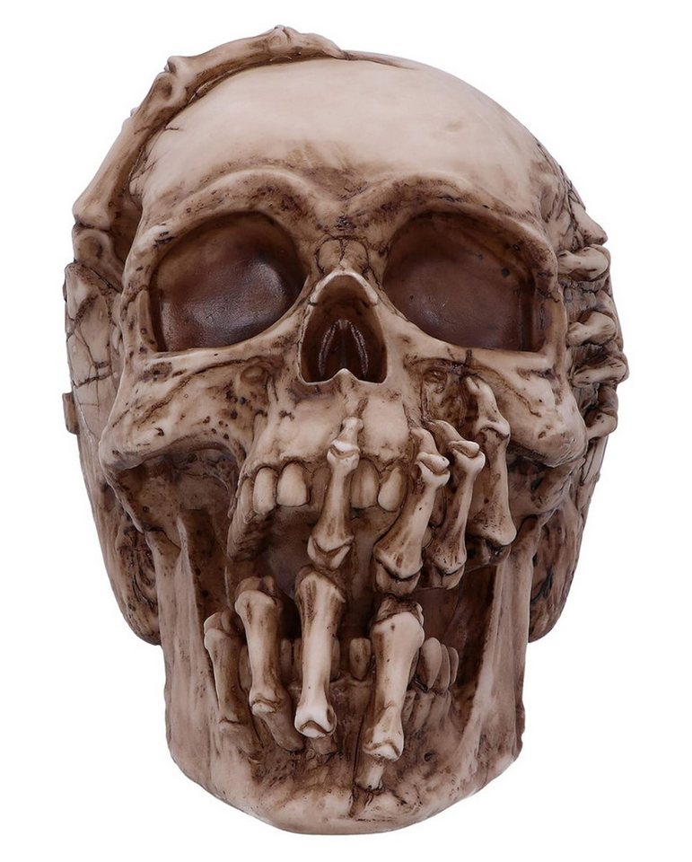 Horror-Shop Dekoobjekt Breaking Out Skull, James Ryman Totenkopf für Sam – Bild 2 von 5