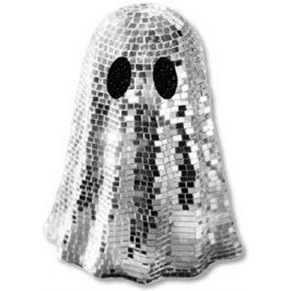 Horror-Shop Dekoobjekt Disco Spiegel Geist Figur für Halloween 8cm