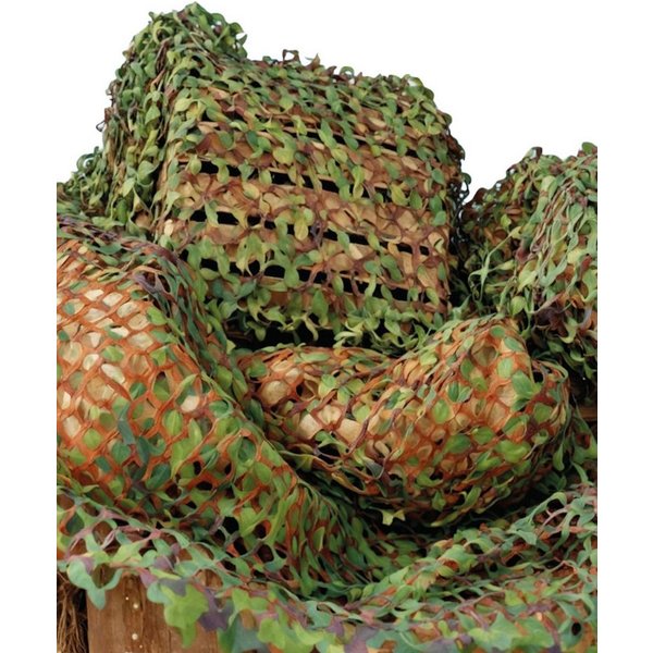 Horror-Shop Dekoobjekt Grünes Camouflage Tarnnetz als Dekoration 240x 200