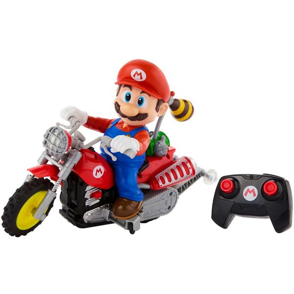 Hot Wheels RC-Motorrad Mario Kart, Mario Wheelie